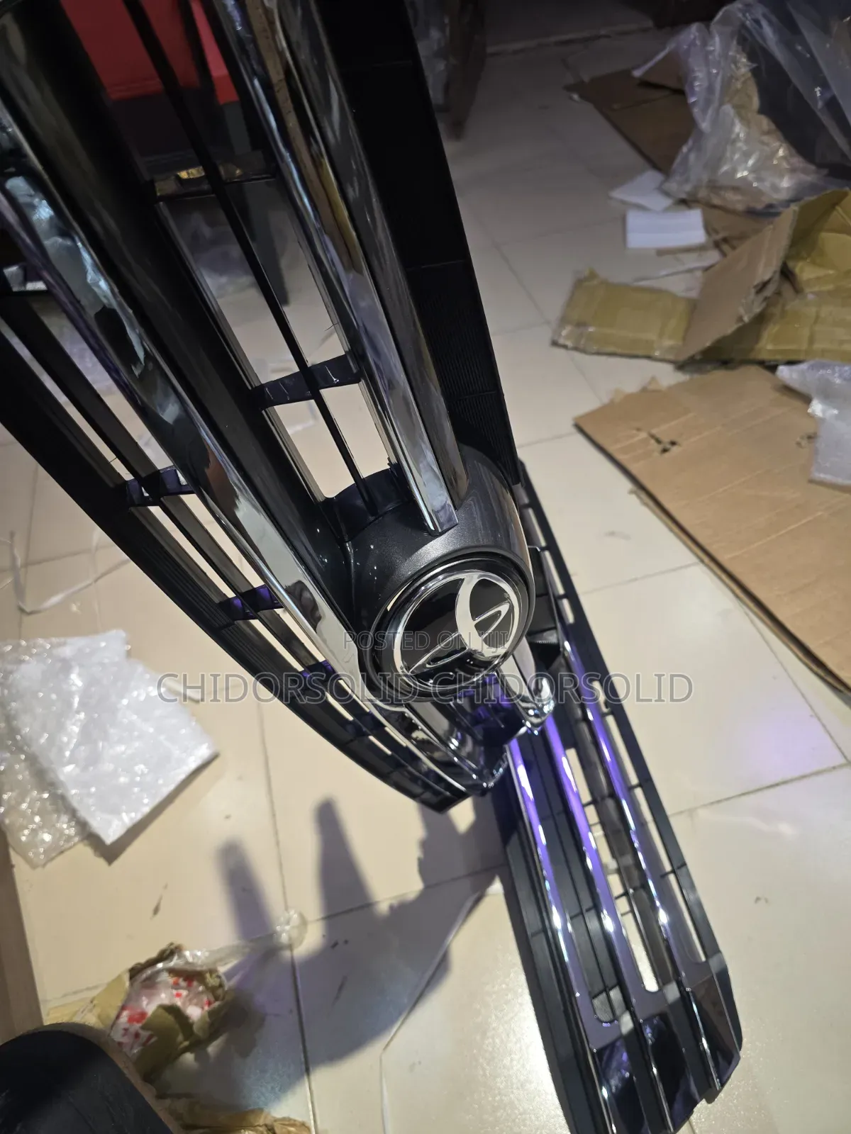 Front Grill Highlander 2018 Up and Down