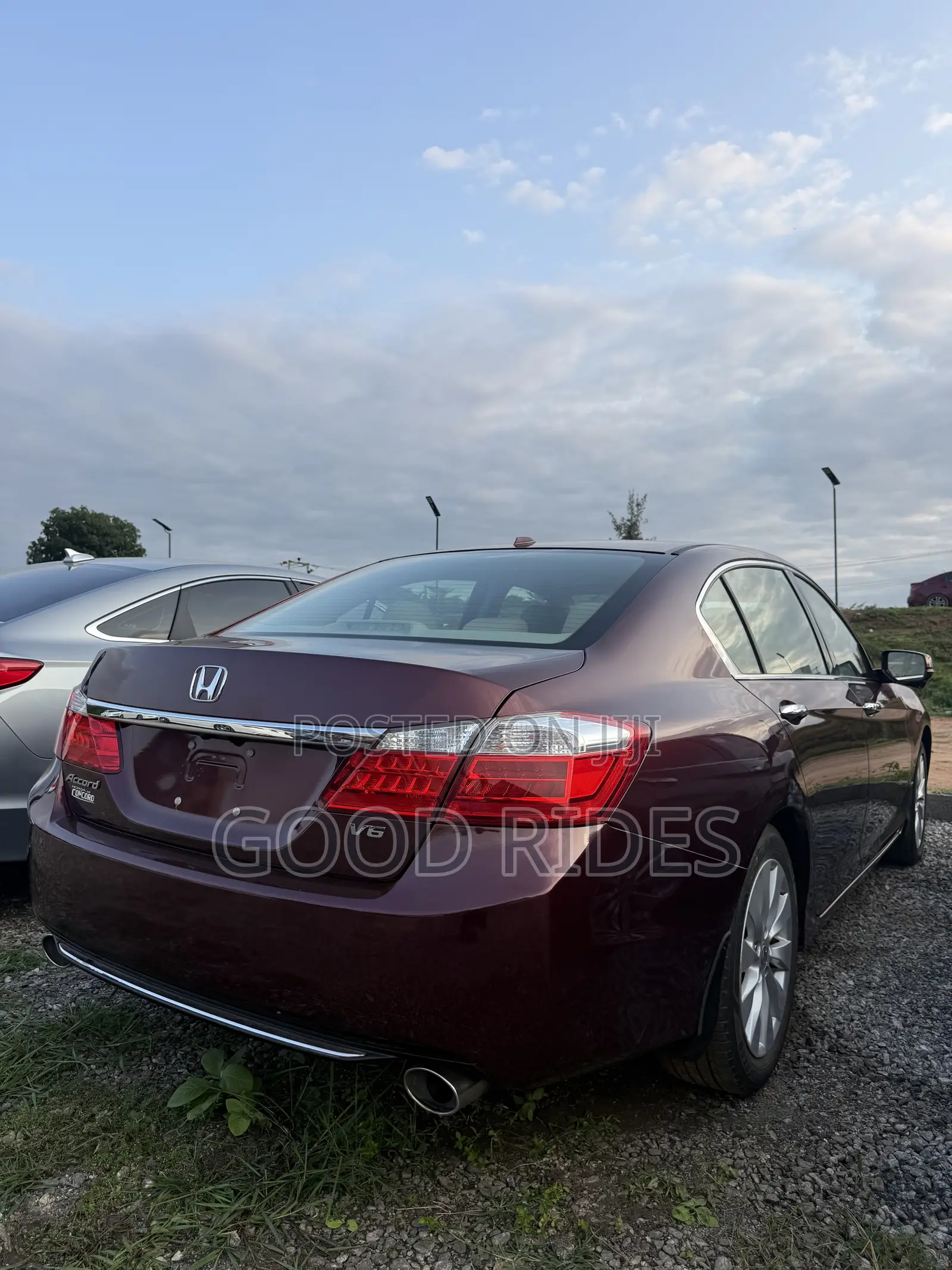 Honda Accord EX-L V-6 4dr Sedan FWD (3.5L 6cyl 6A) 2013 Burgundy