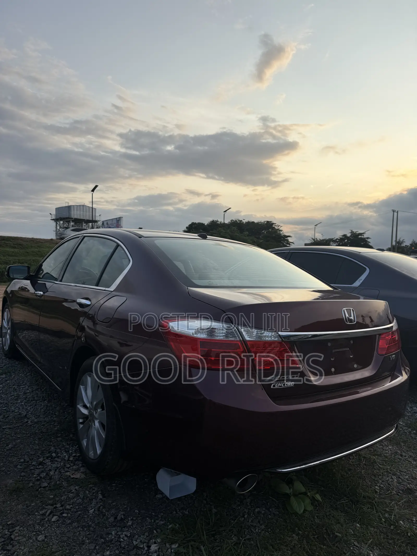 Honda Accord EX-L V-6 4dr Sedan FWD (3.5L 6cyl 6A) 2013 Burgundy