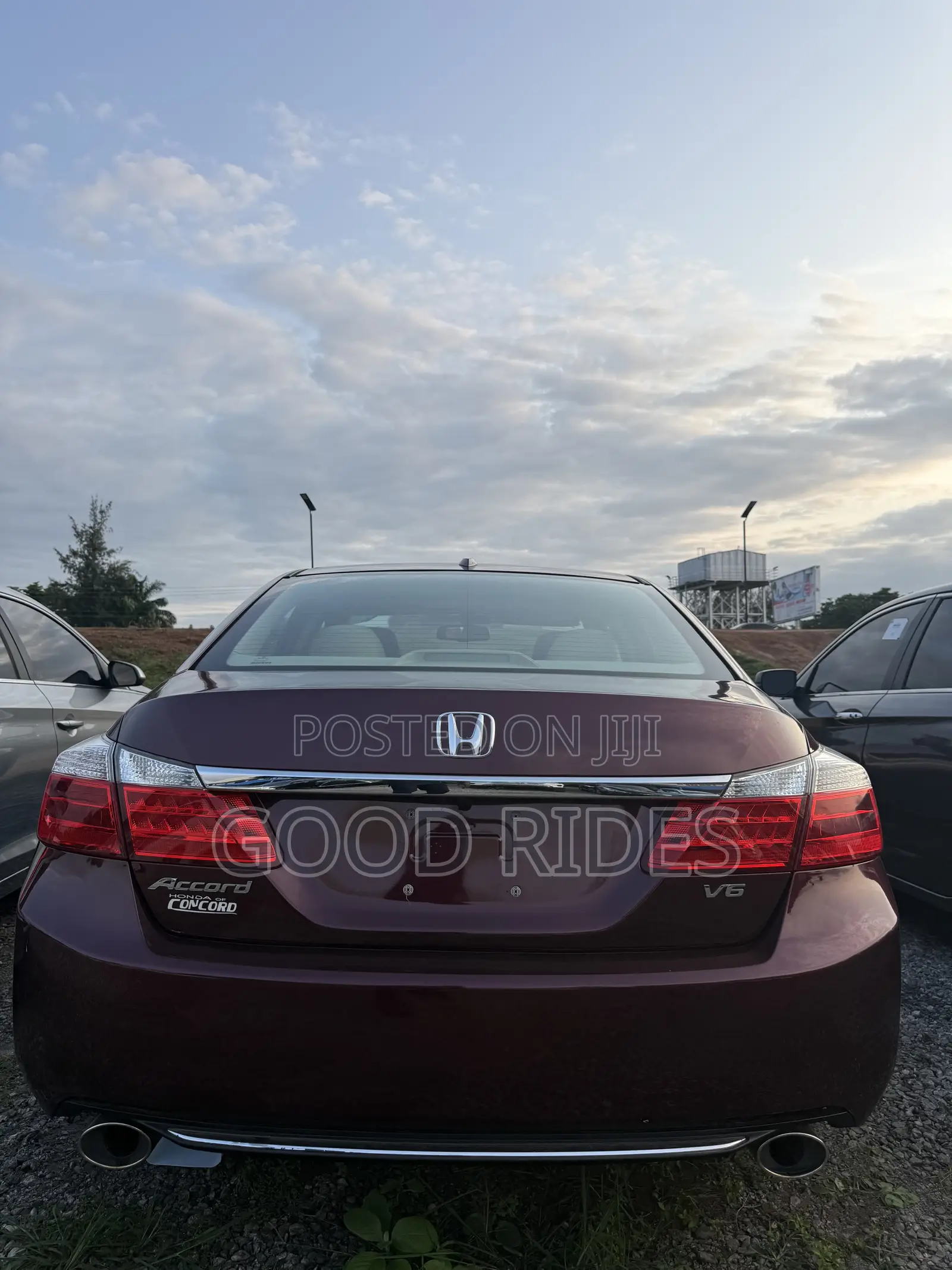 Honda Accord EX-L V-6 4dr Sedan FWD (3.5L 6cyl 6A) 2013 Burgundy