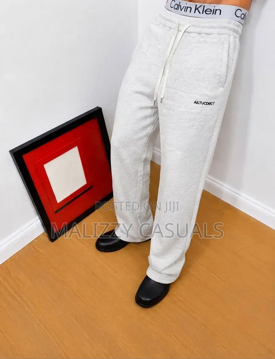 Premium Quality Wide Hem Joggers for Men Women Comfortable Casuals