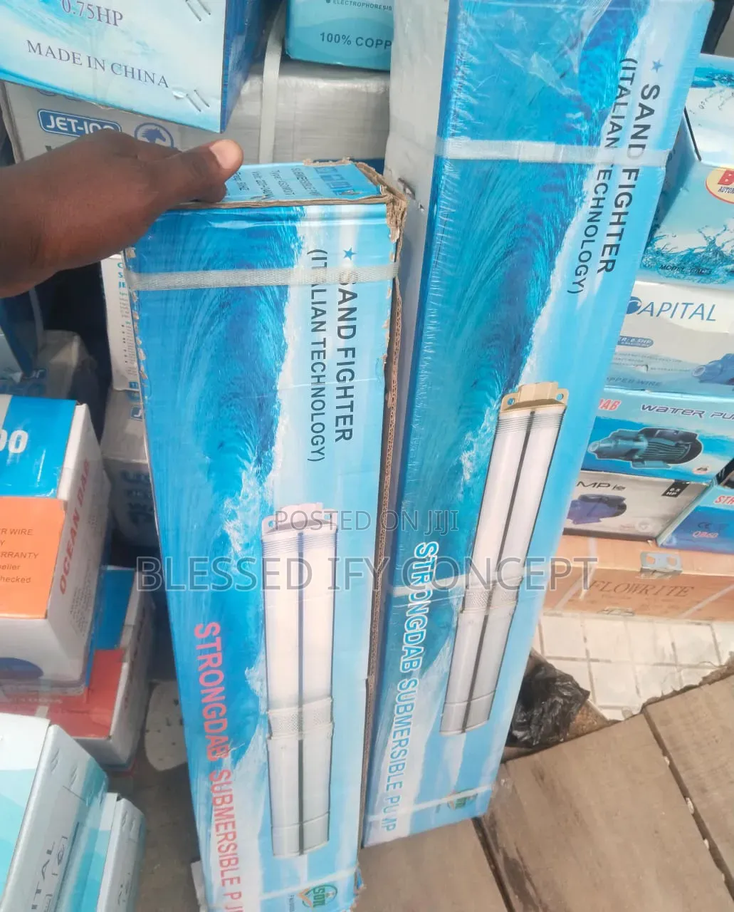 1hp Strong Dab Submersible Pumping Machine