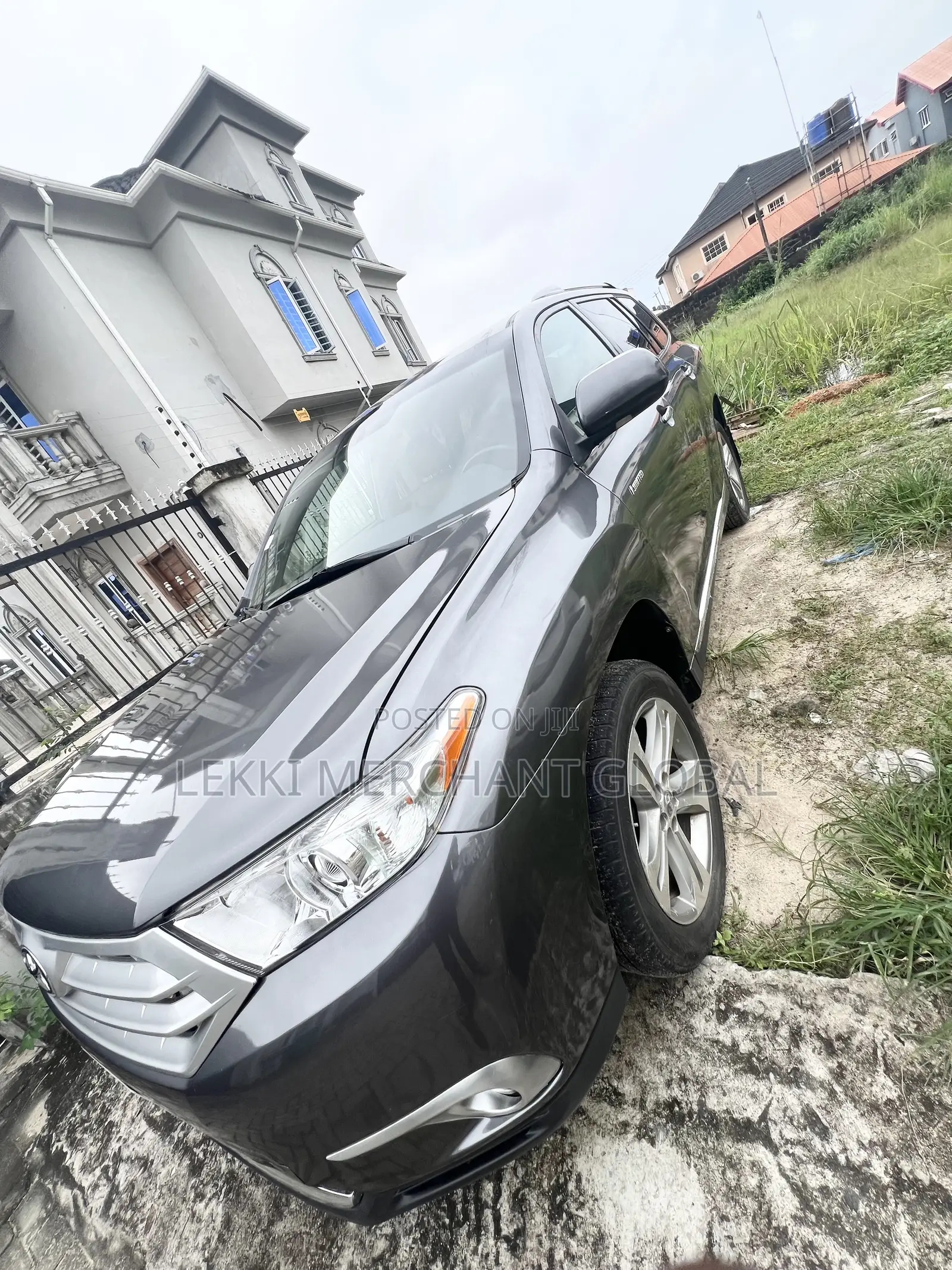Toyota Highlander 3.5L 4WD 2013 Gray