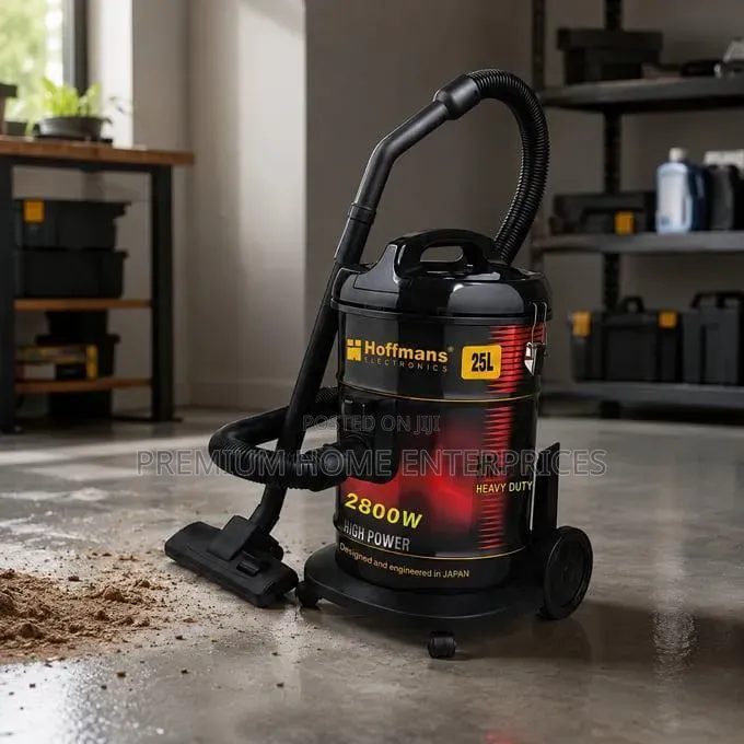Hoffmans 25L Wet Dry Vacuum Cleaner HM-8805 - 2800W Powerful Suction