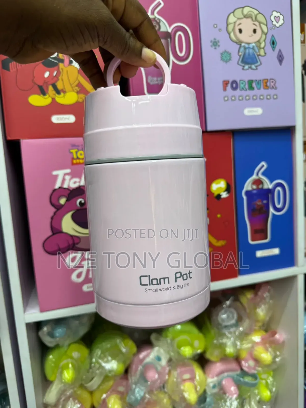 1000ml Clamp Pot Vaccum Food Flask