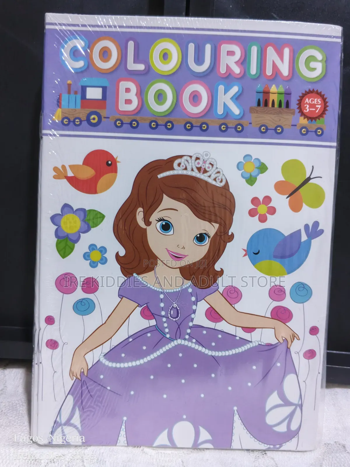 12pcs Disney Character Colour Book