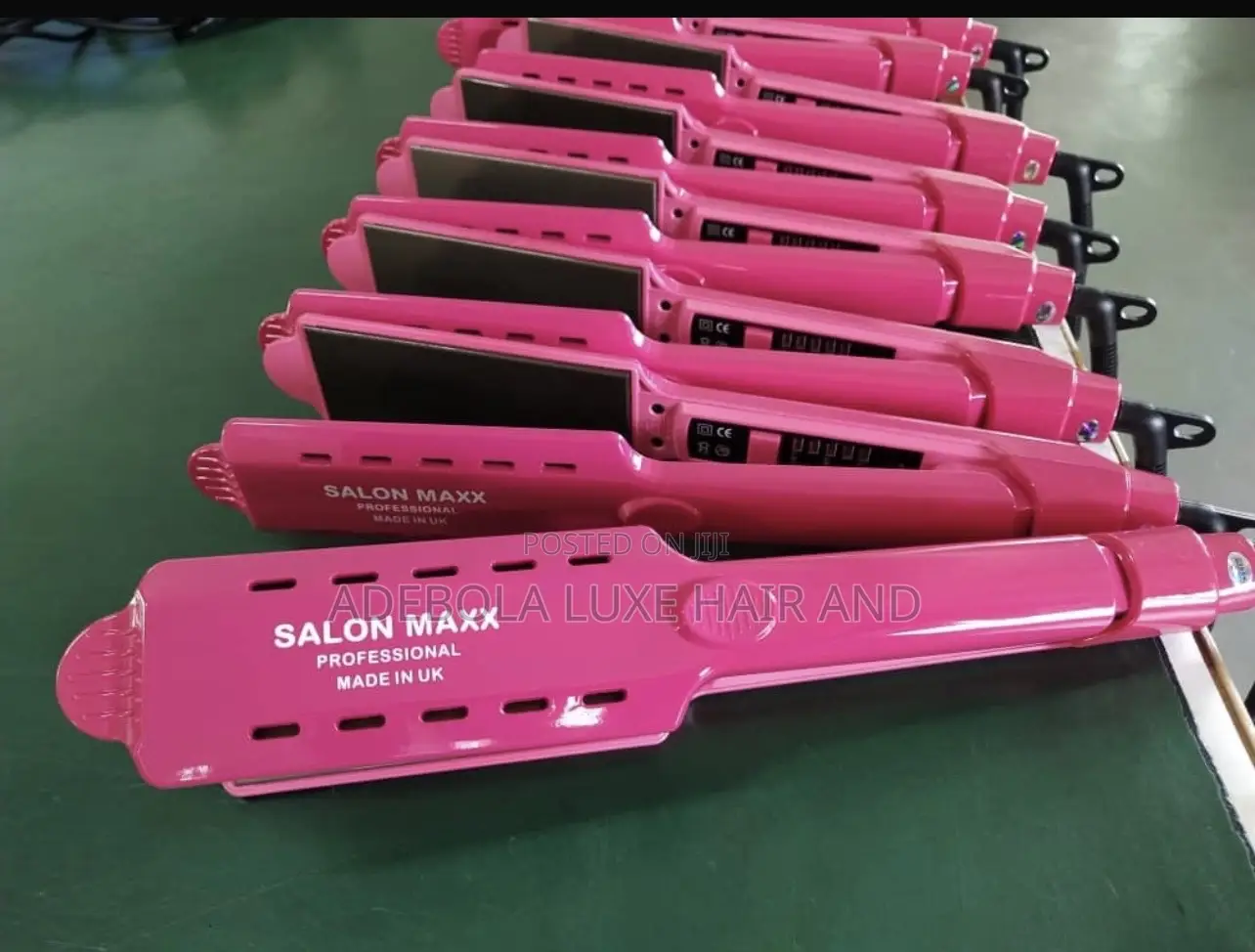 SALON MAXX Wide Plate Professional Straightener