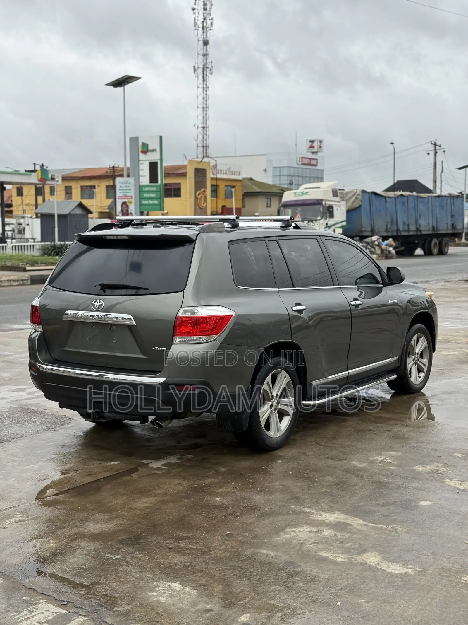 Toyota Highlander Limited 2012 Green
