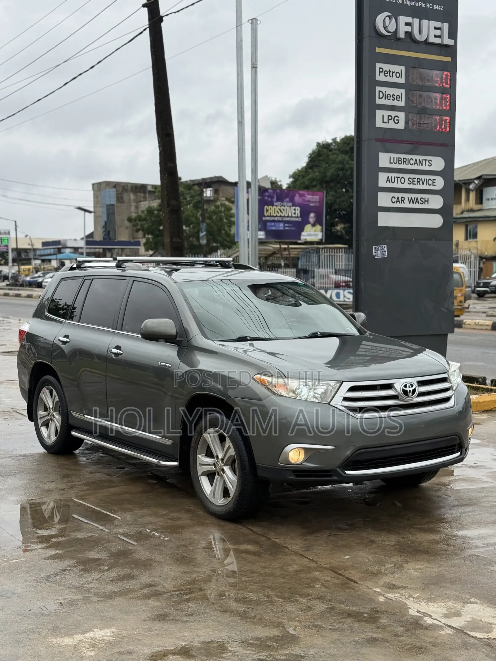 Toyota Highlander Limited 2012 Green