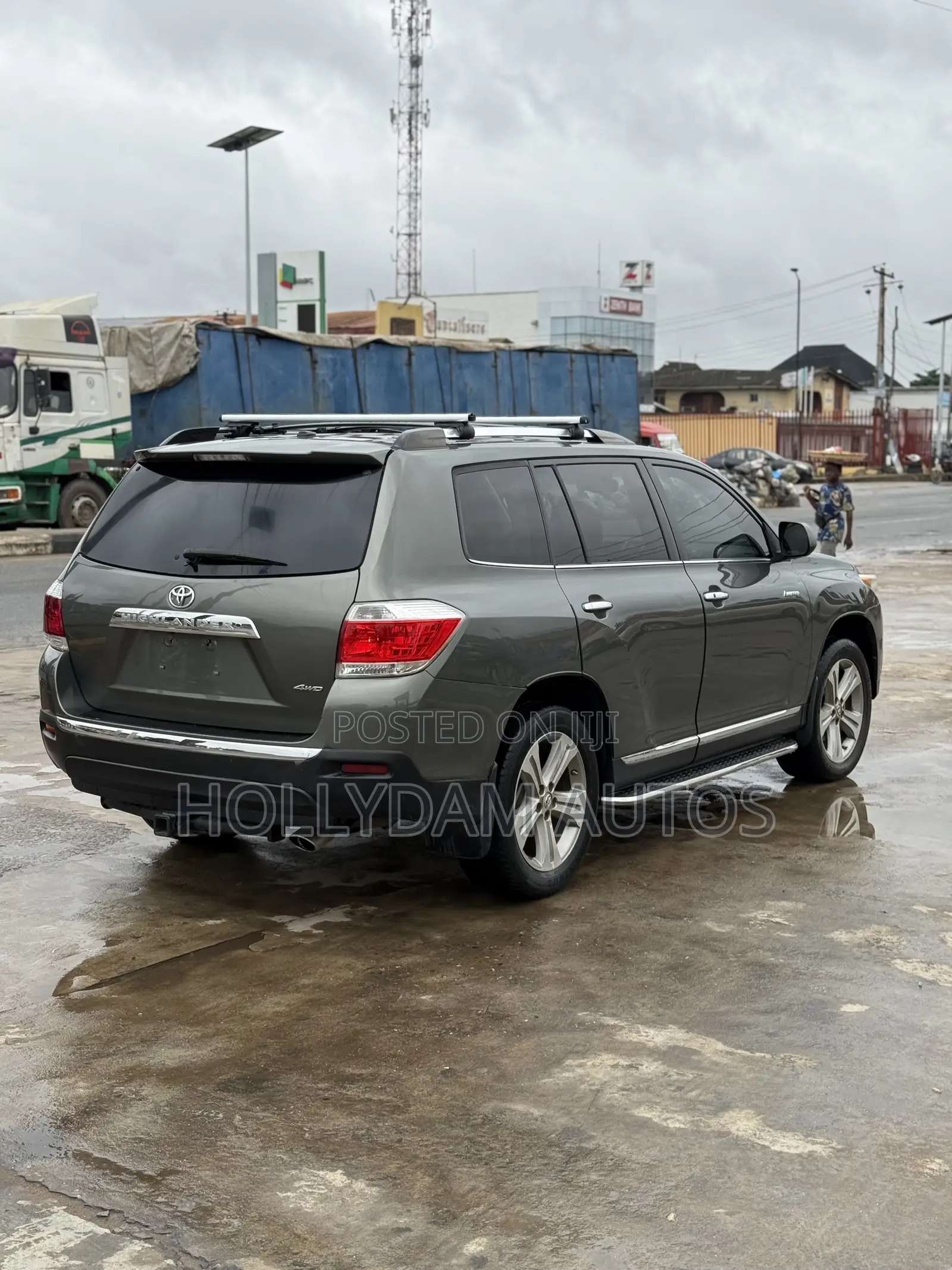 Toyota Highlander Limited 2012 Green