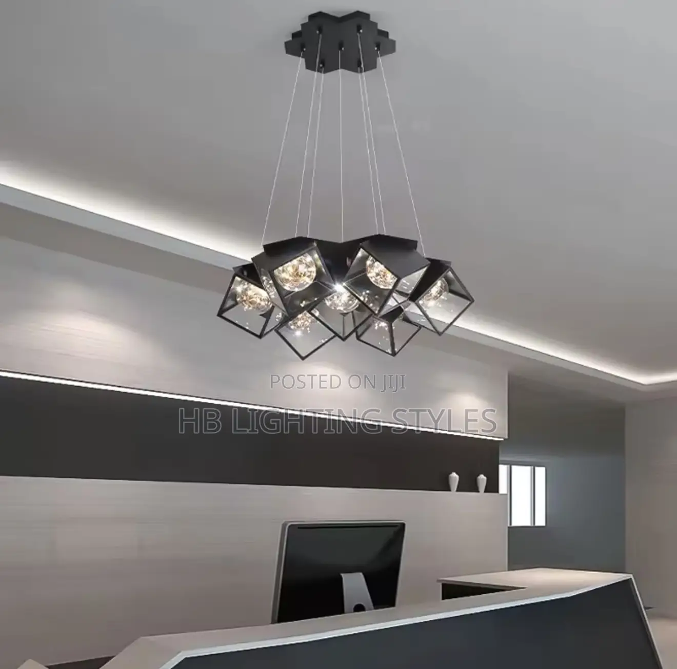 New Modern Gypsophila Warm Master Bedroom Led Ceiling Chandelier
