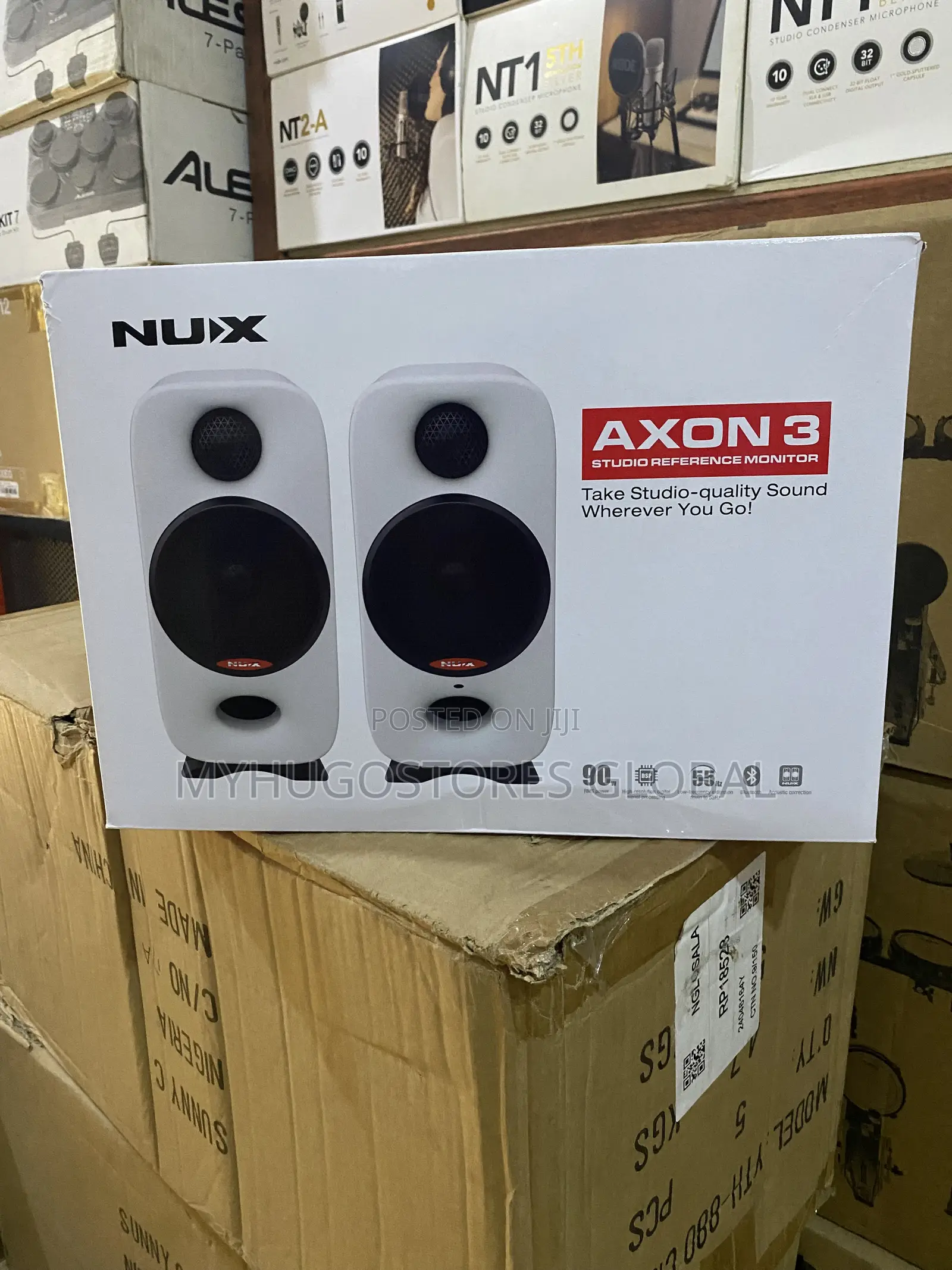 Nux Axon 3 Active Studio Monitor- Pair