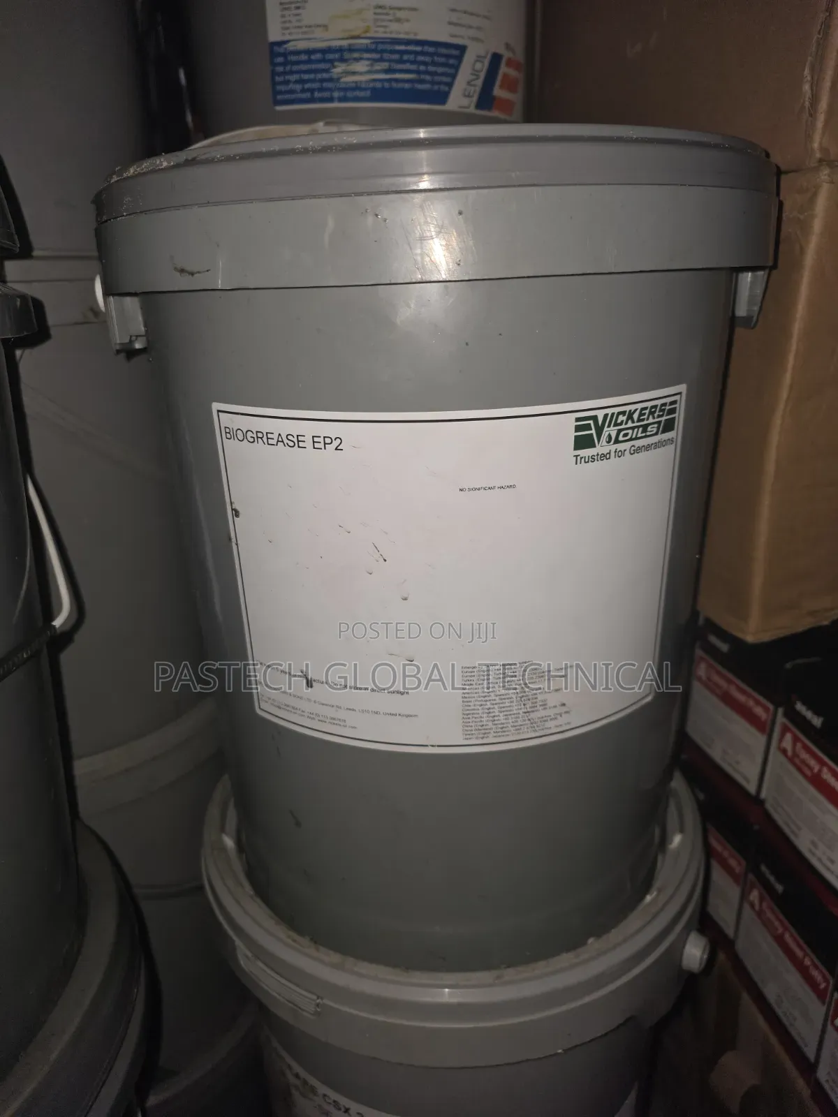 Vickers Oils BIOGREASE EP2--18kg