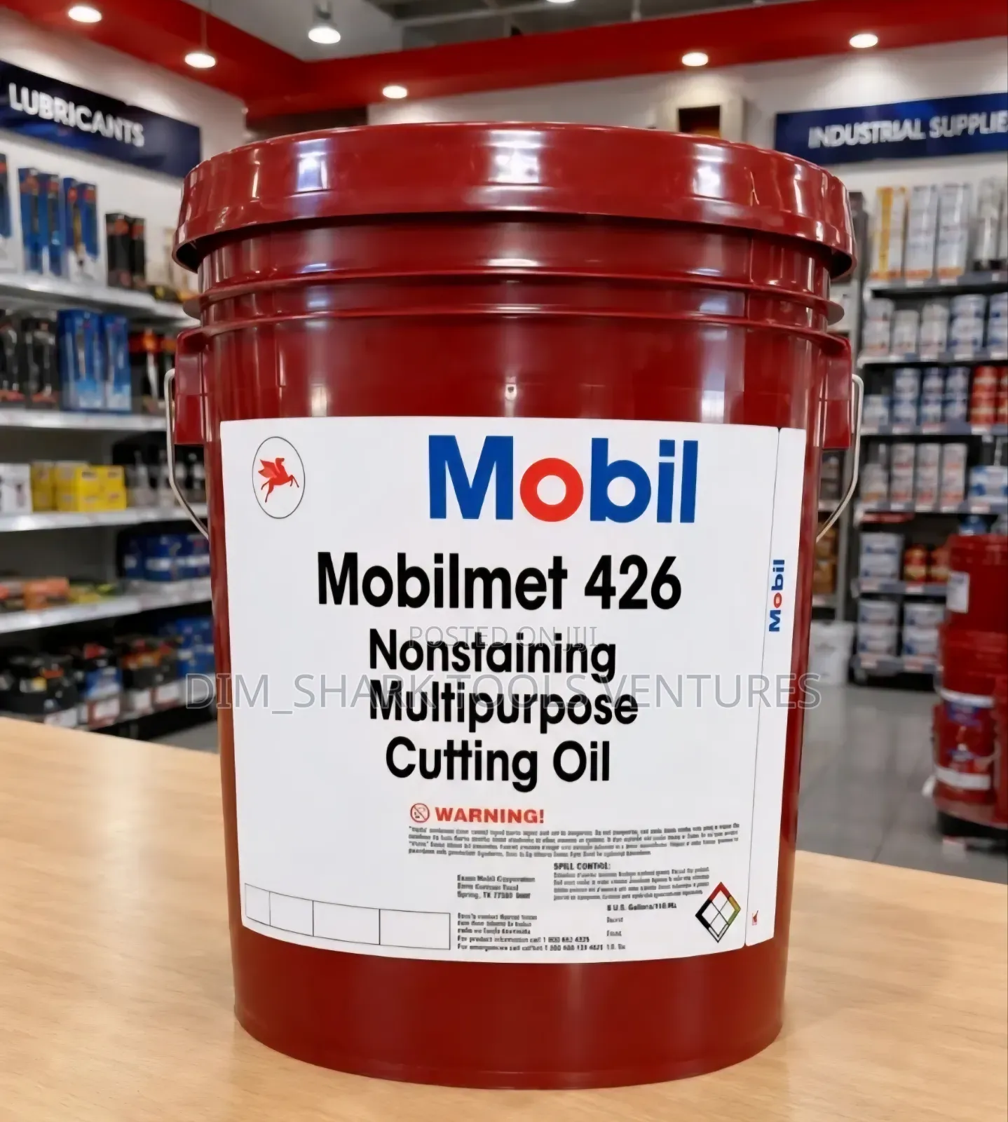 2pail of Mobilmet 426 Nonstaining Multipurpose Cutting Oil
