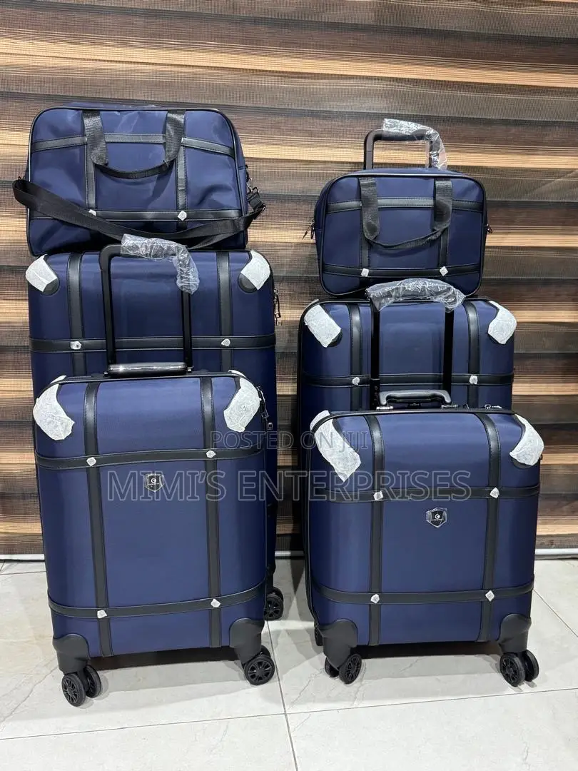 High Quality Leather Bag Set of 6