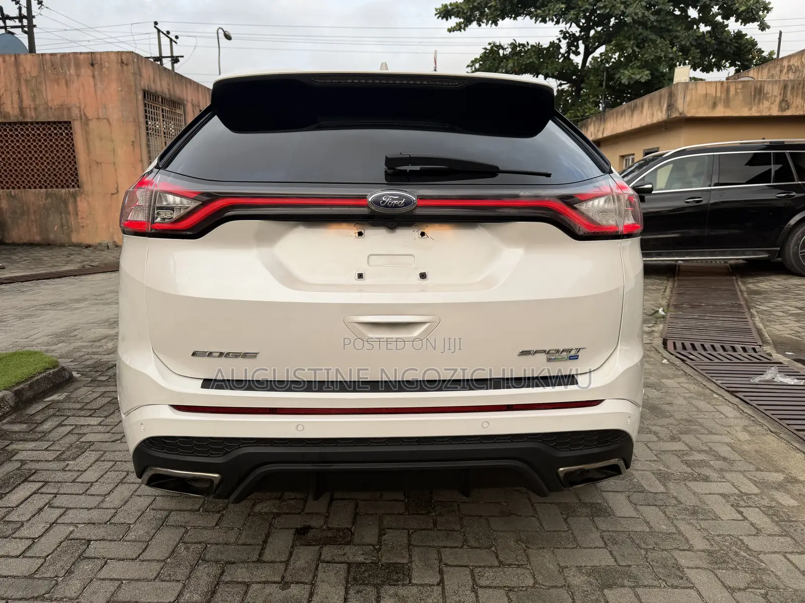 Ford Edge Sport 4dr SUV (2.7L 6cyl Turbo 6A) 2015 White