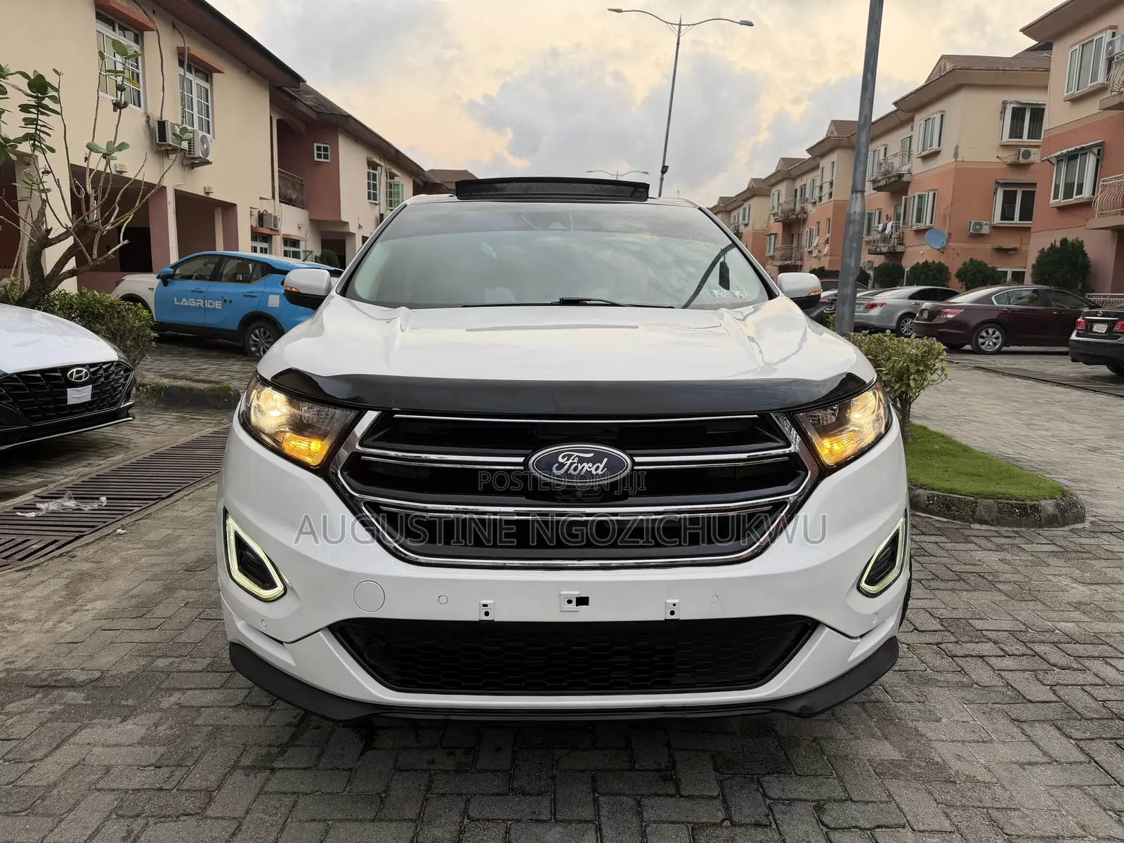 Ford Edge Sport 4dr SUV (2.7L 6cyl Turbo 6A) 2015 White