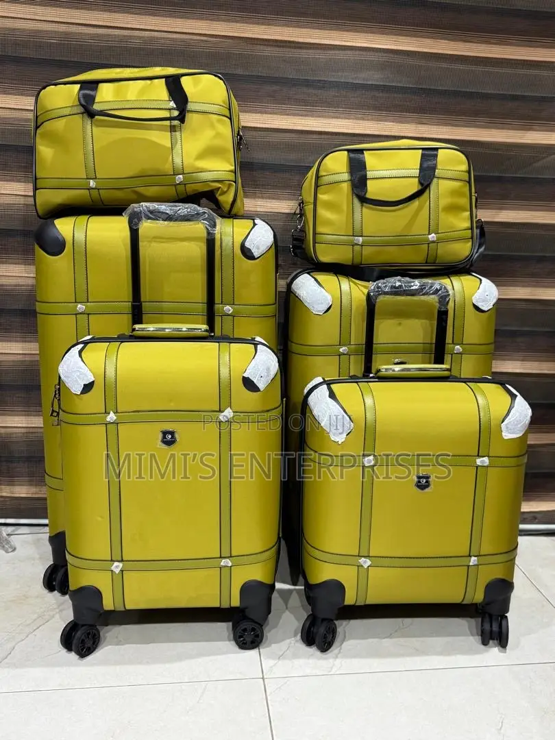 Quality Leather Luggage Set of 6
