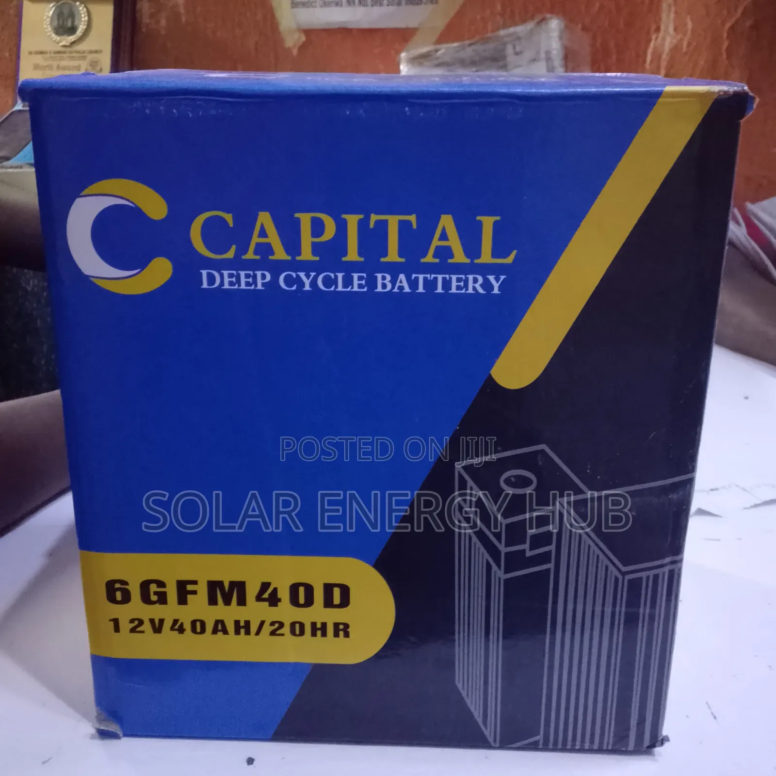 40ah/12v Capital Deep Circle Battery