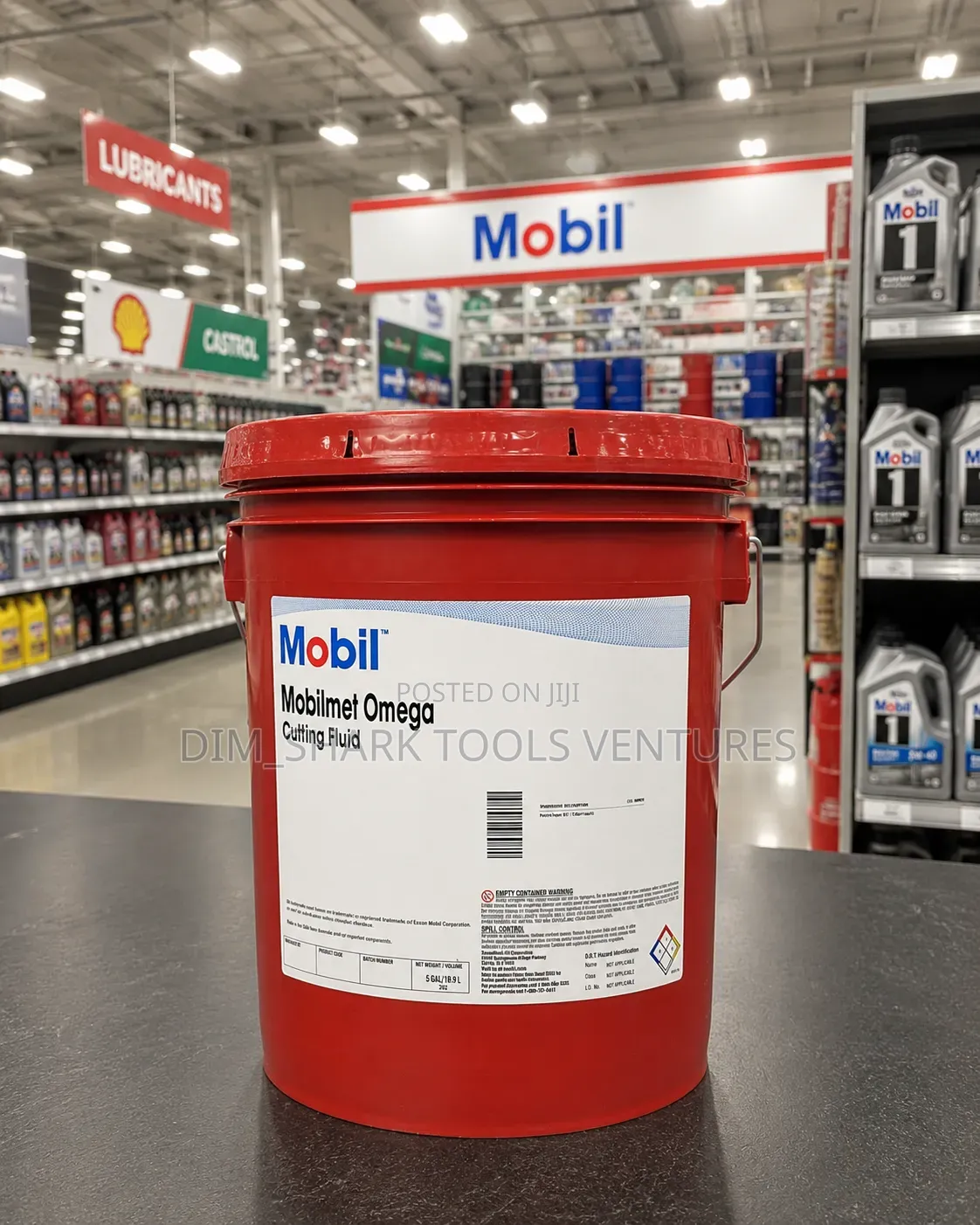 20Litre Pail of Mobilmet Omega Cutting Fluid Oil (ExxonMobil)