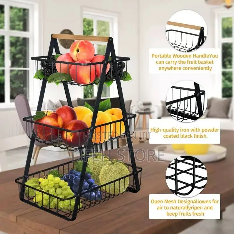 3 Layers Fruit Basket