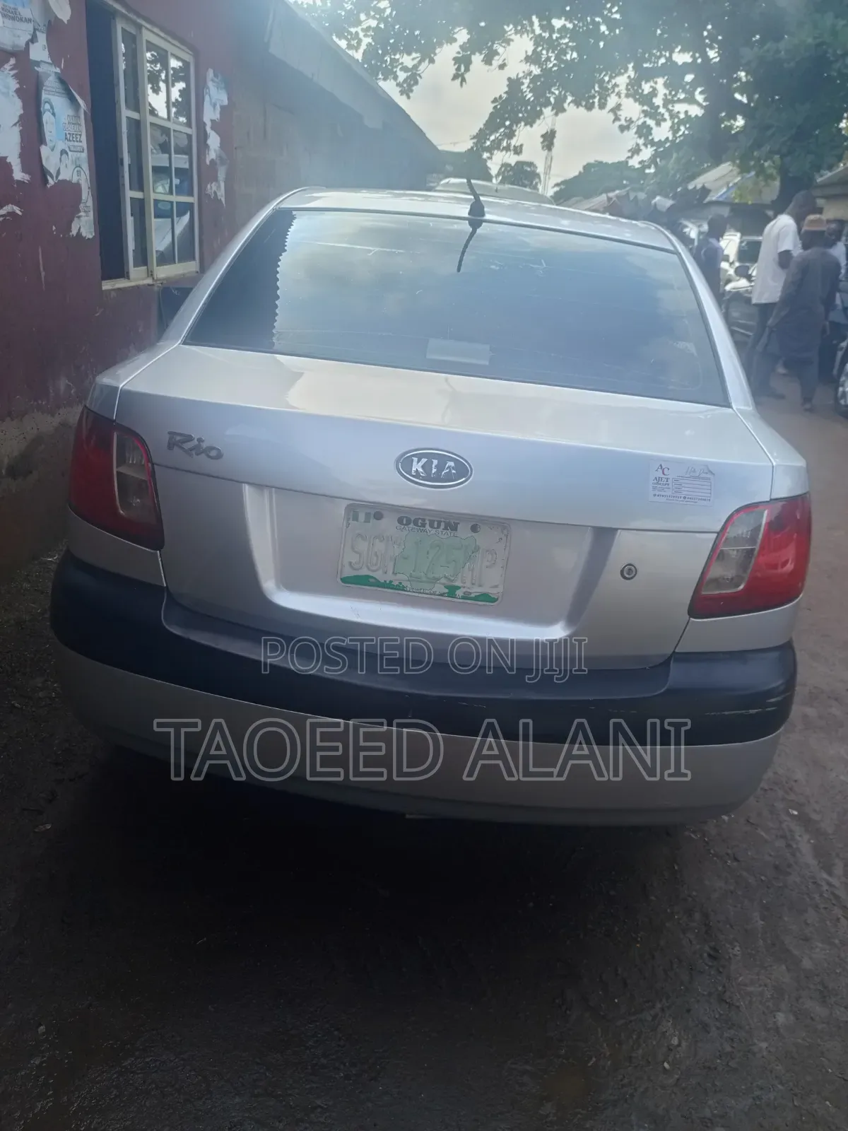 Kia Rio 2008 Silver