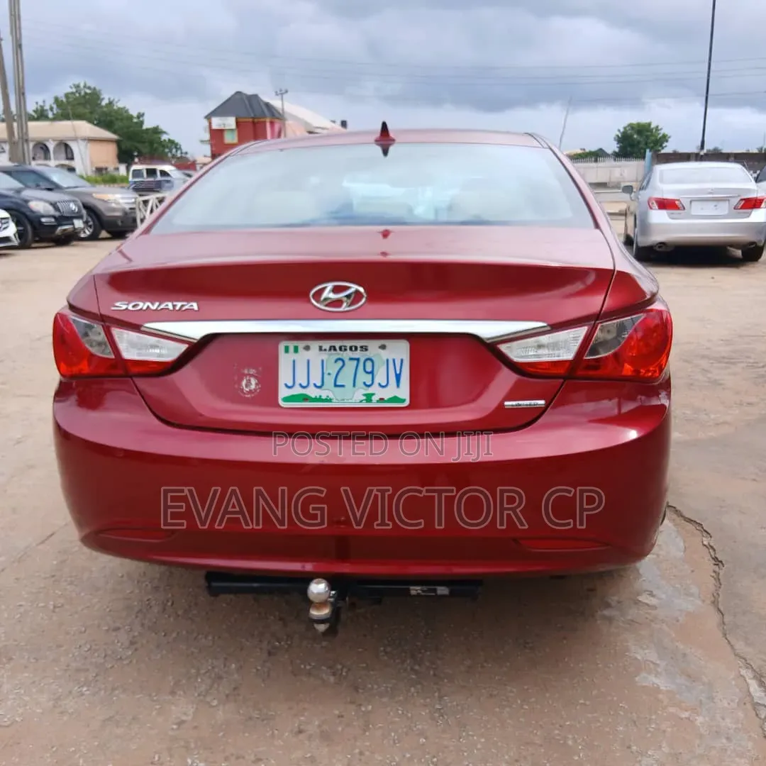Hyundai Sonata Limited 2.0T Sedan (2.0L 4cyl 6A) 2012 Red