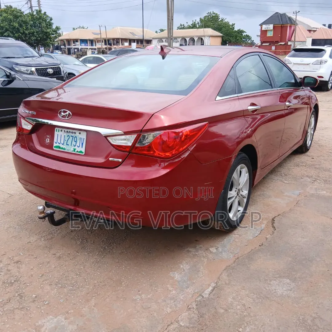 Hyundai Sonata Limited 2.0T Sedan (2.0L 4cyl 6A) 2012 Red
