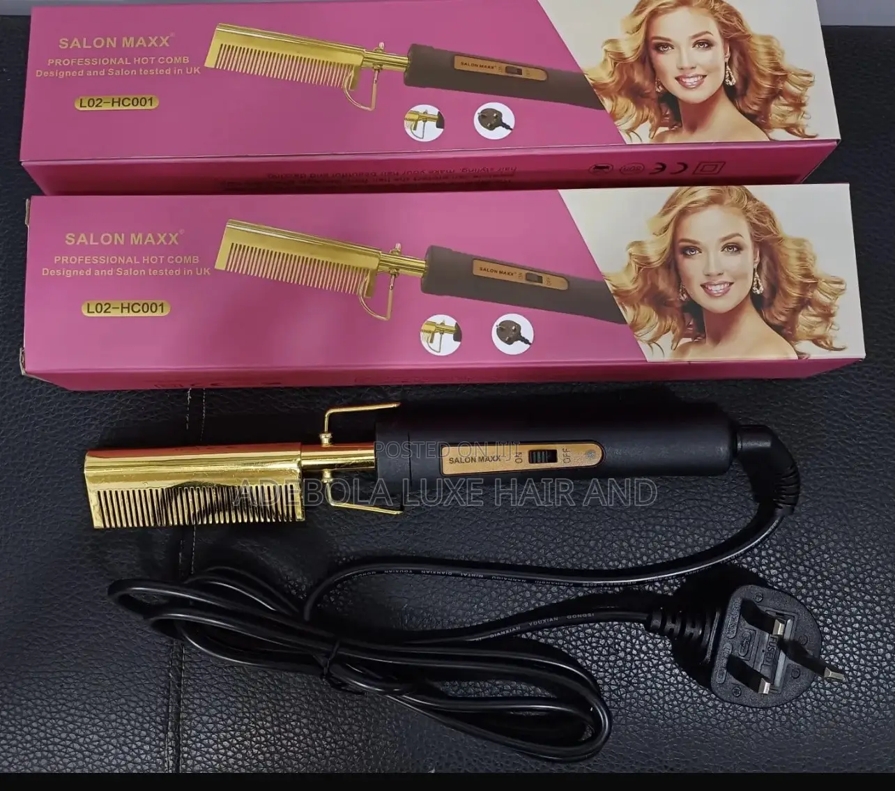 Salon Maxx Professional Analogue Hot Comb