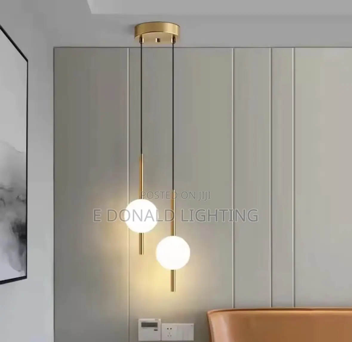 2in1 Luxury Bedside Drop Light