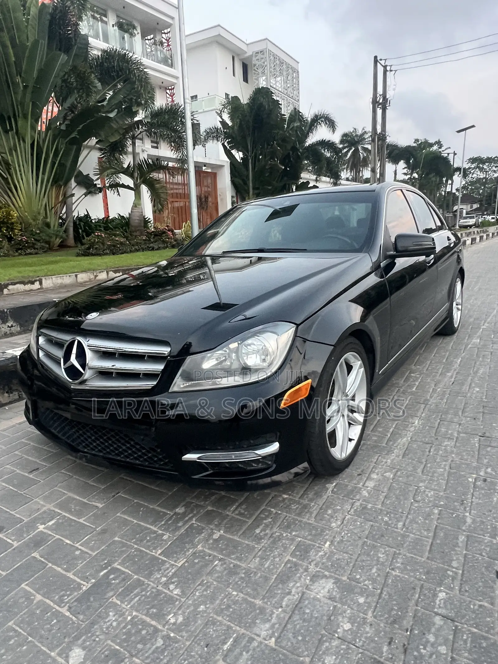 Mercedes-Benz C300 Sport 4Matic Sedan AWD (3.5L 6cyl 7A) 2013 Black