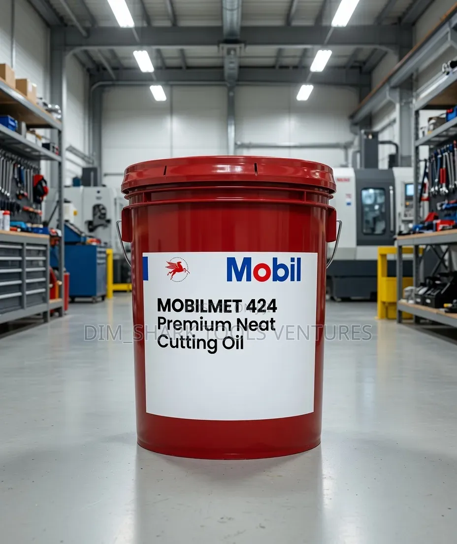 20-Liter Pail of Mobil Mobilmet 424 Premium Neat Cutting Oil