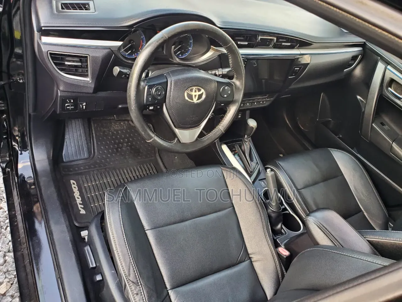Toyota Corolla S 4dr Sedan (1.8L 4cyl CVT) 2016 Black