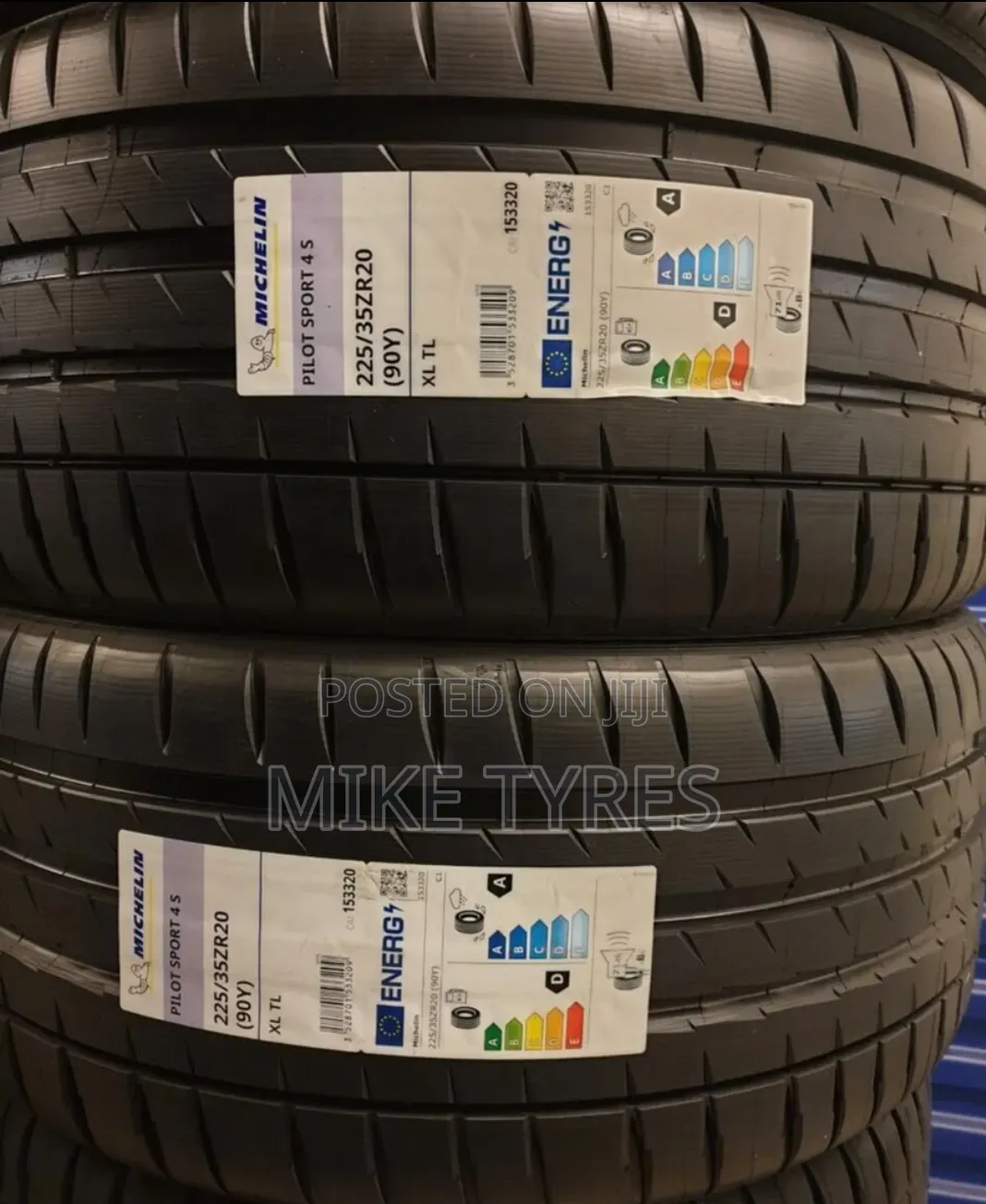 Brand New Michelin Pilot Sport 4 S 225/35r20 90Y
