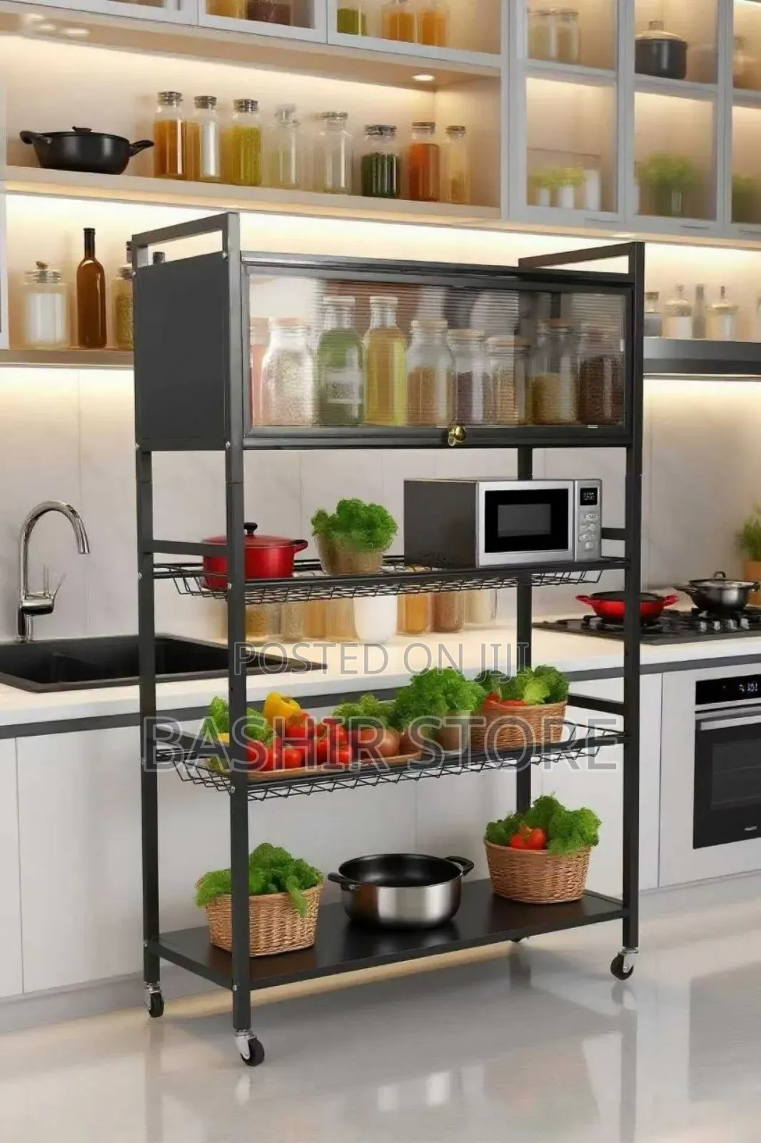 Multi-Tier Kitchen Storage