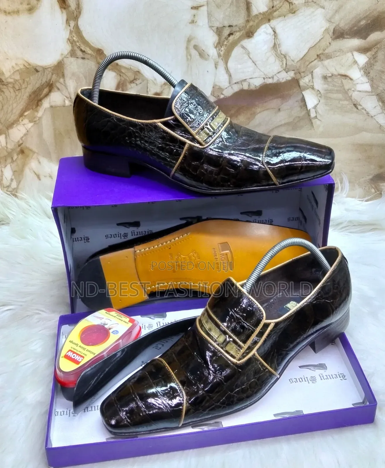 Men's Leather Pizaro Shoes