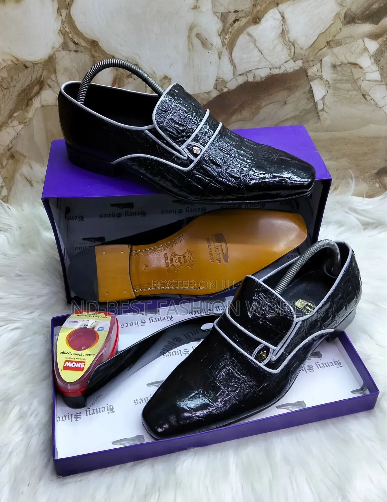 Men's Blue Quality Shoes