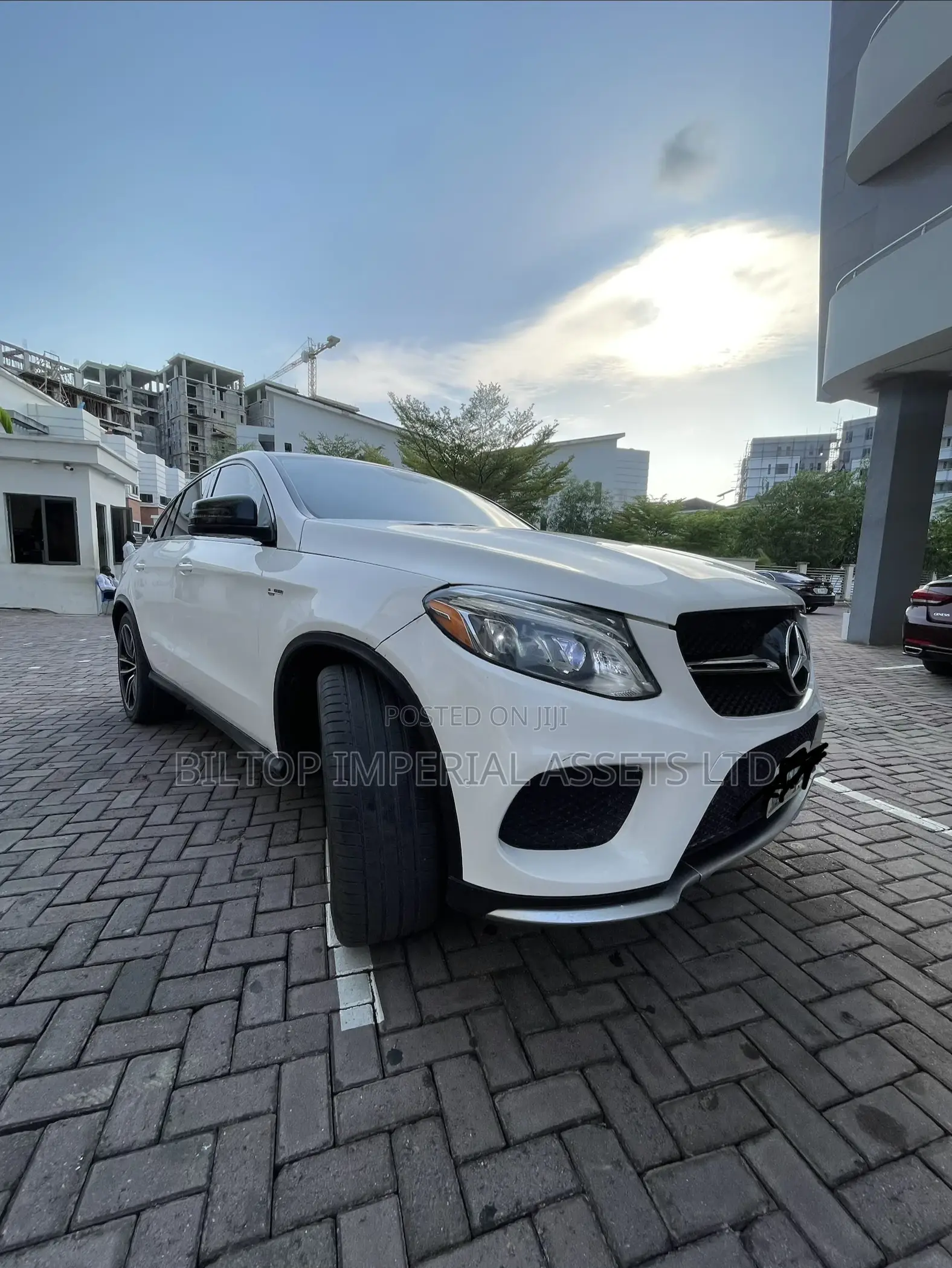 Mercedes-Benz GLE-Class AMG GLE 43 4MATIC 2017 White