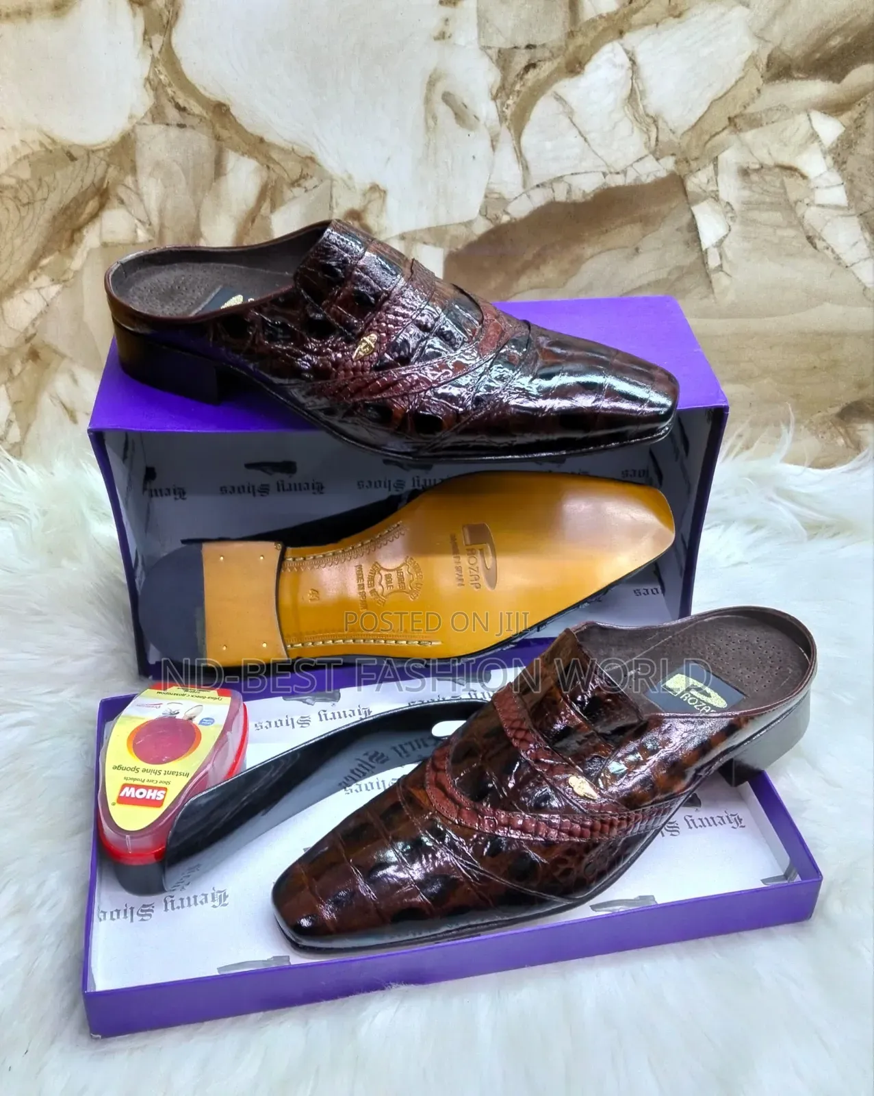 Leather Half Shoe