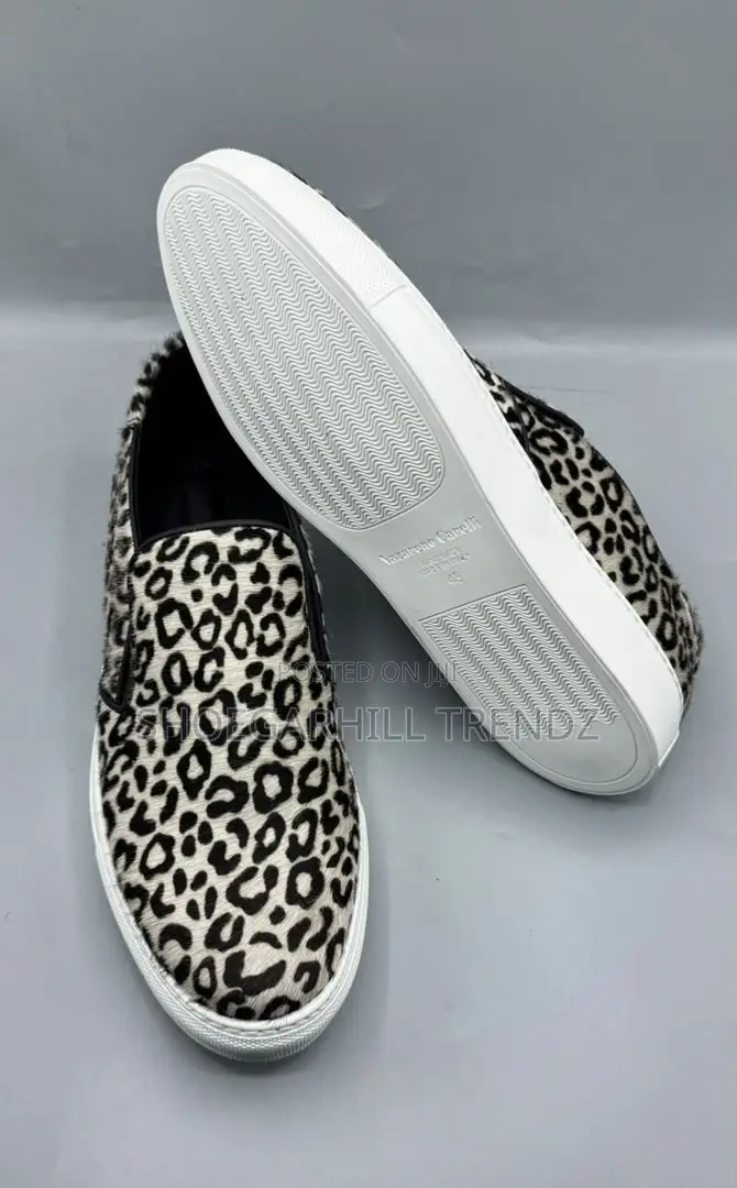 Mens Italian Nazaren Carelli and Voile BLanche Suede Loafer Sneakers