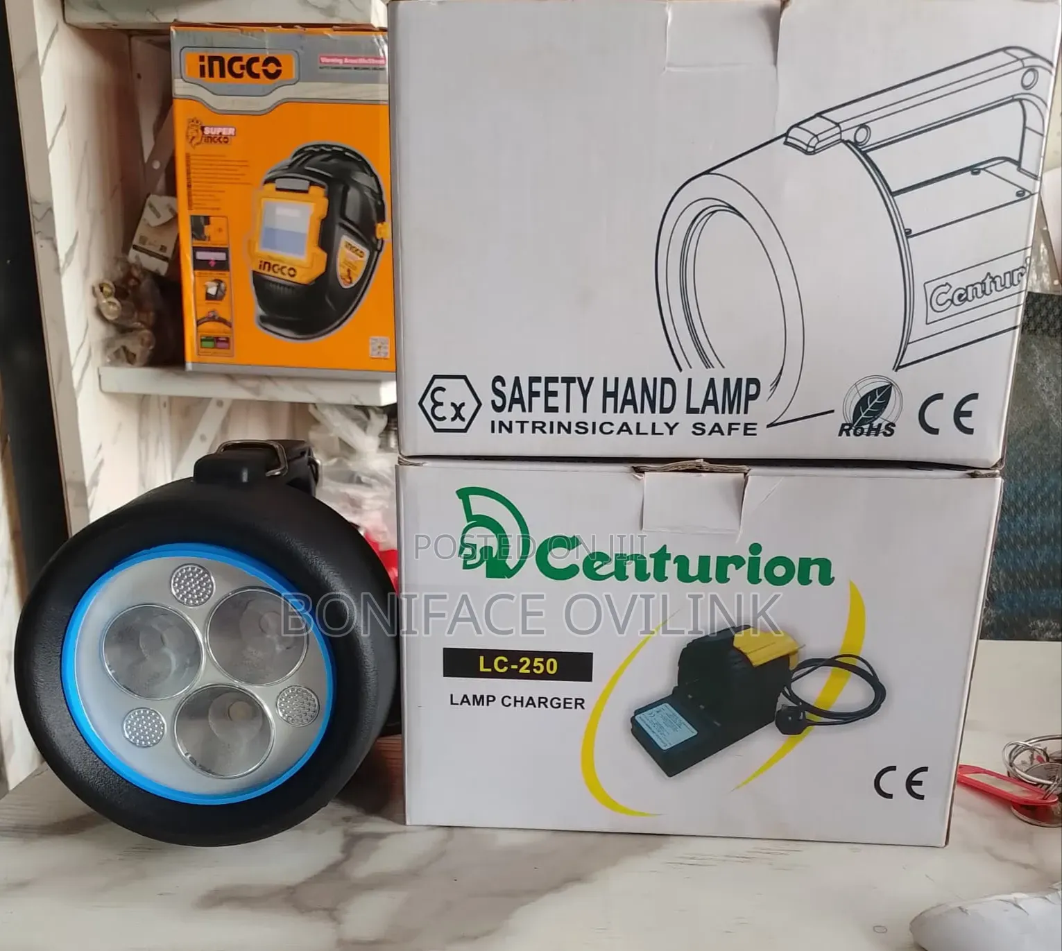 Centurion Safety IECEx/ATEX Hand Lamp (Black)
