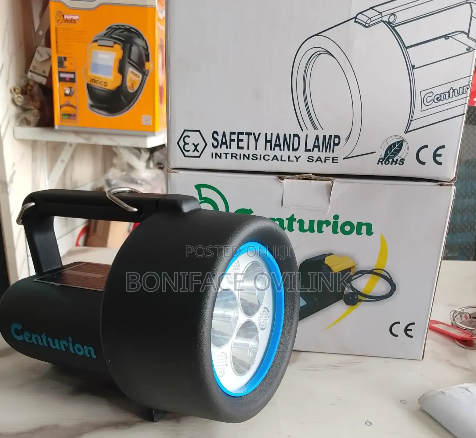 Centurion Safety IECEx/ATEX Hand Lamp (Black)