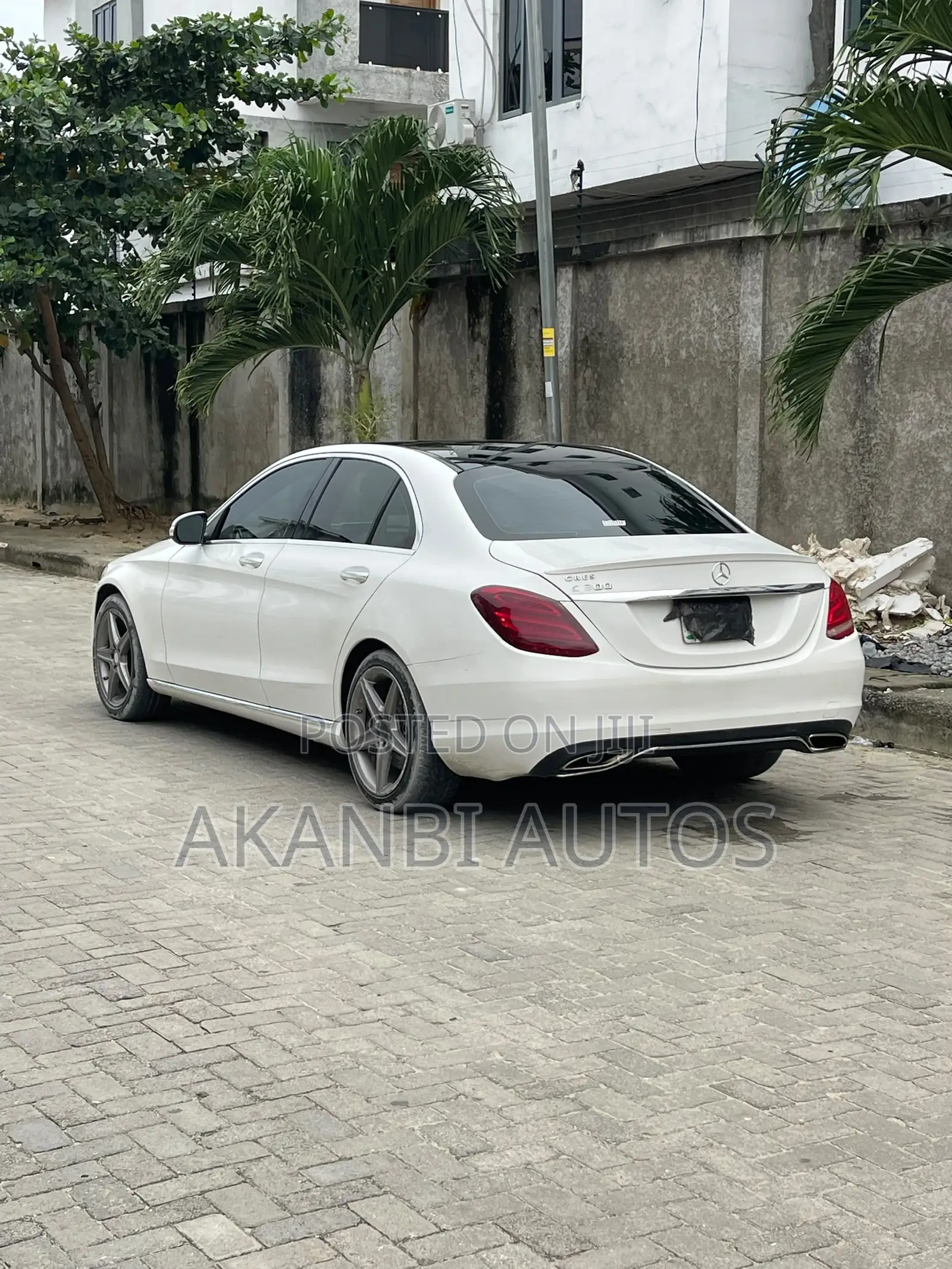 Mercedes-Benz C300 Base 4Matic Sedan AWD (2.0L 4cyl 7A) 2016 White