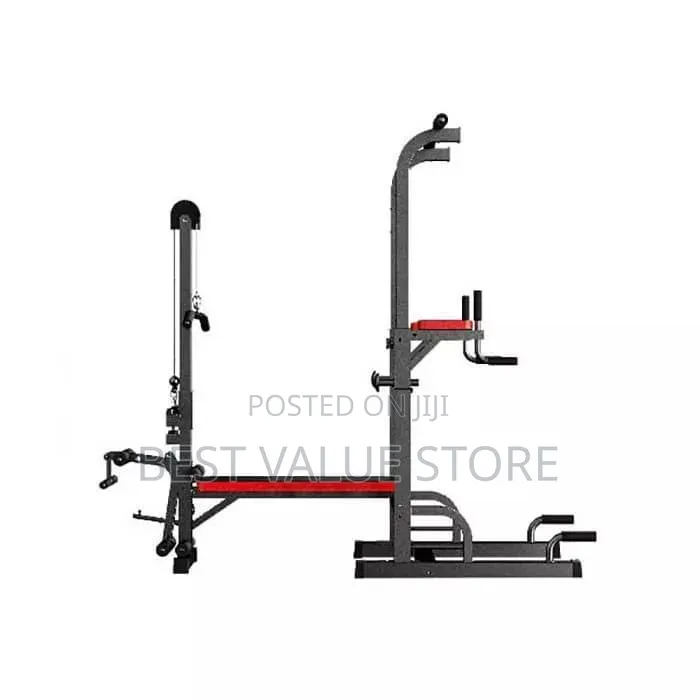 Power Tower 3in1 With Bench and Lat Pull