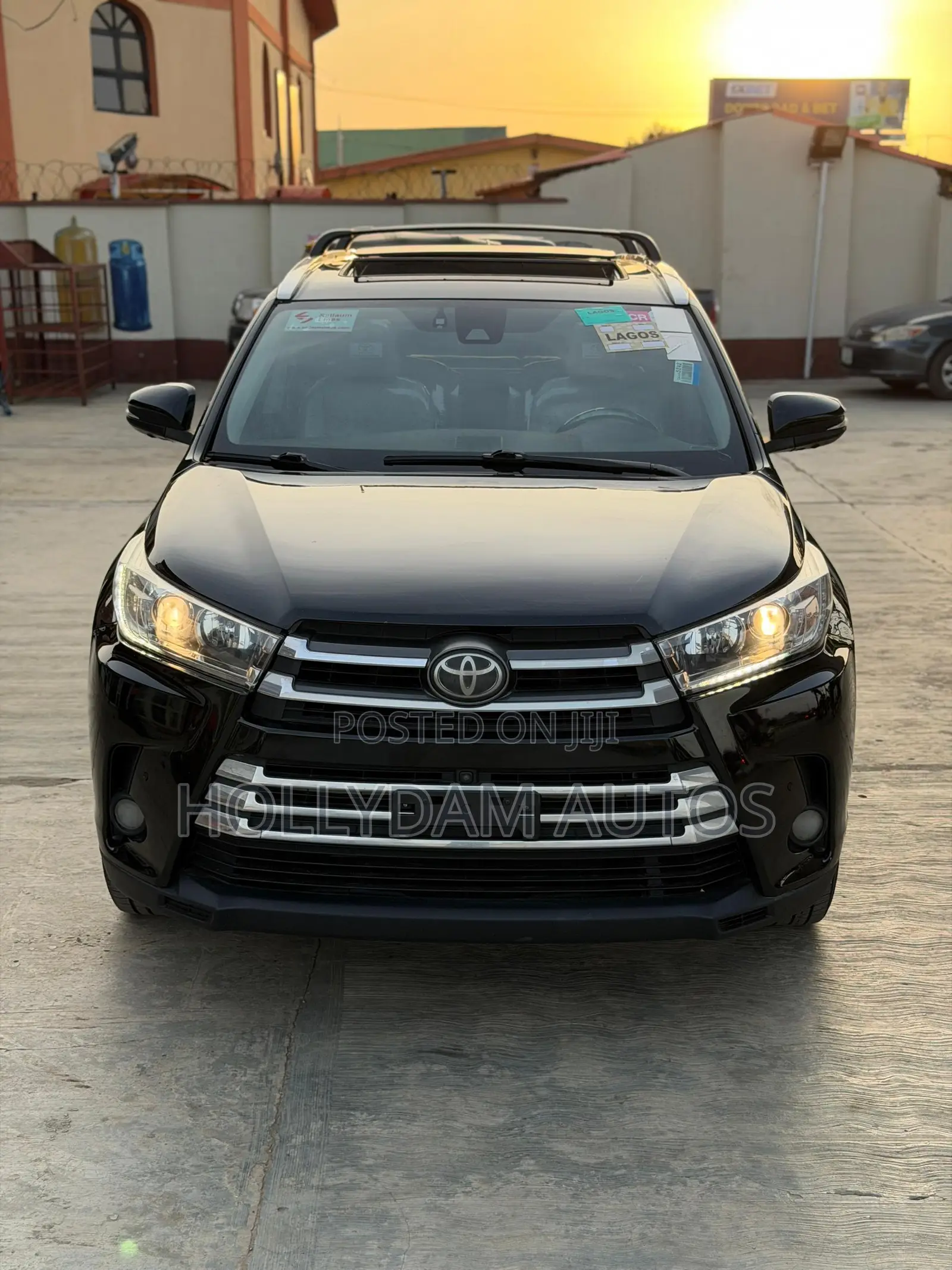 Toyota Highlander Limited Platinum 4x4 V6 (3.5L 6cyl 8A) 2017 Black