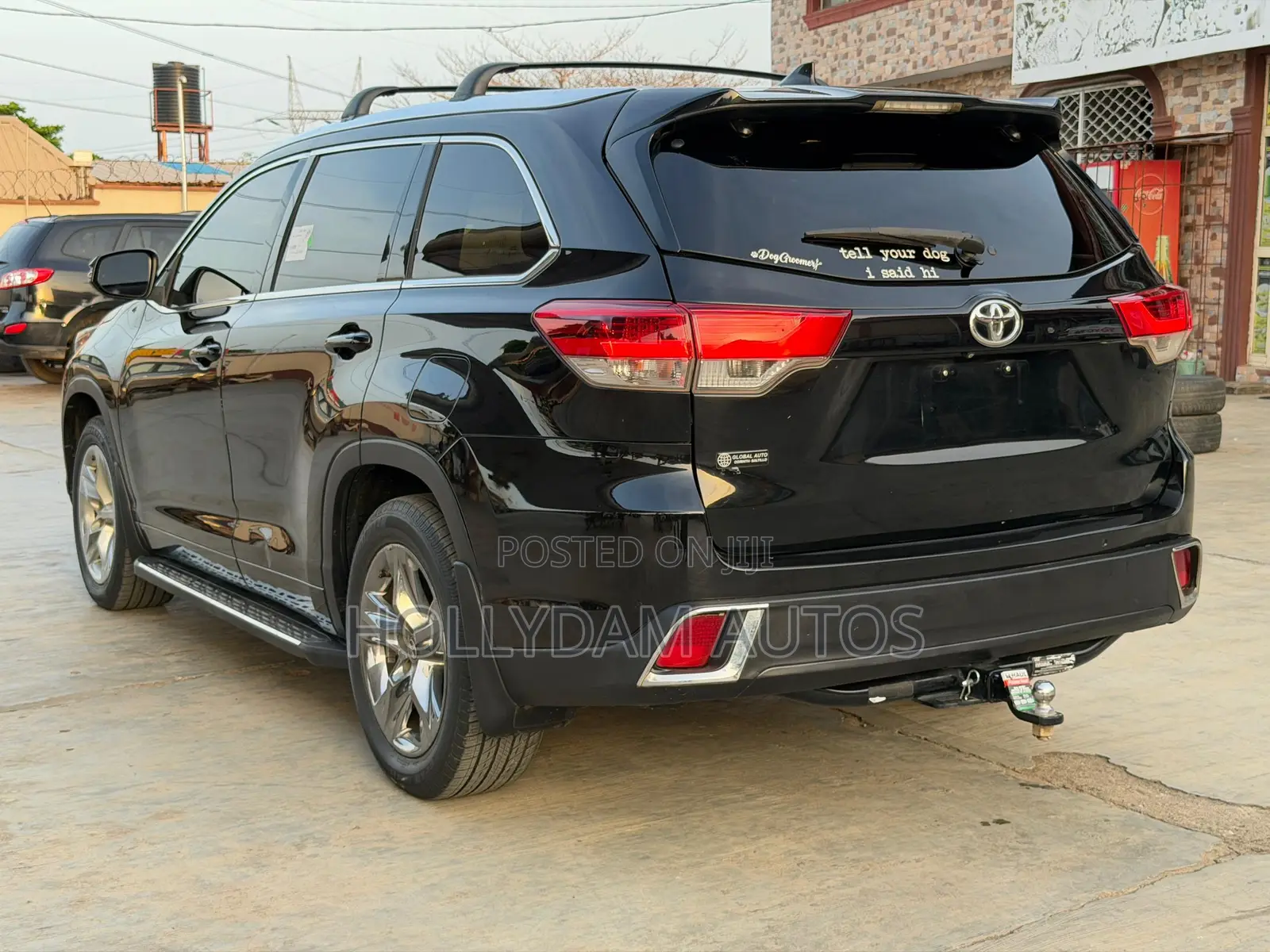 Toyota Highlander Limited Platinum 4x4 V6 (3.5L 6cyl 8A) 2017 Black
