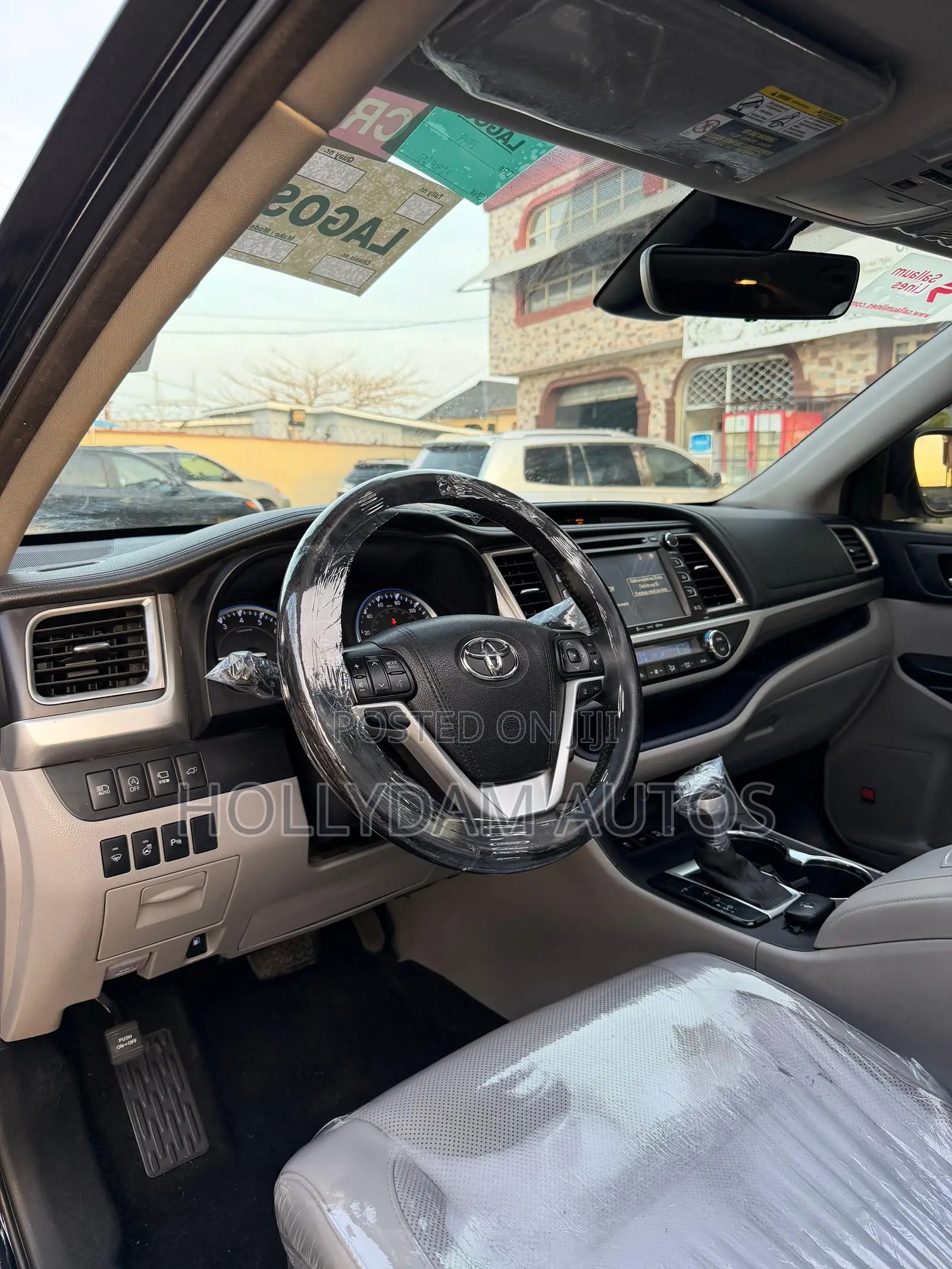 Toyota Highlander Limited Platinum 4x4 V6 (3.5L 6cyl 8A) 2017 Black
