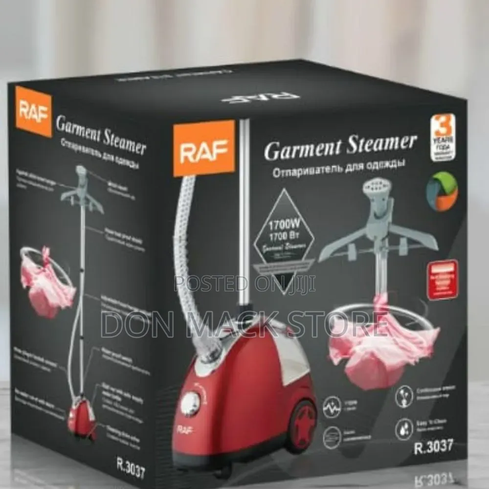 RAF Garment Steamer With Tank/Stand