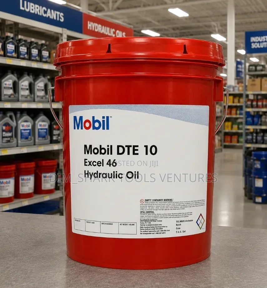 Mobil DTE 10 Excel 46 Hydraulic High-Performance Anti-Wear Lubricant