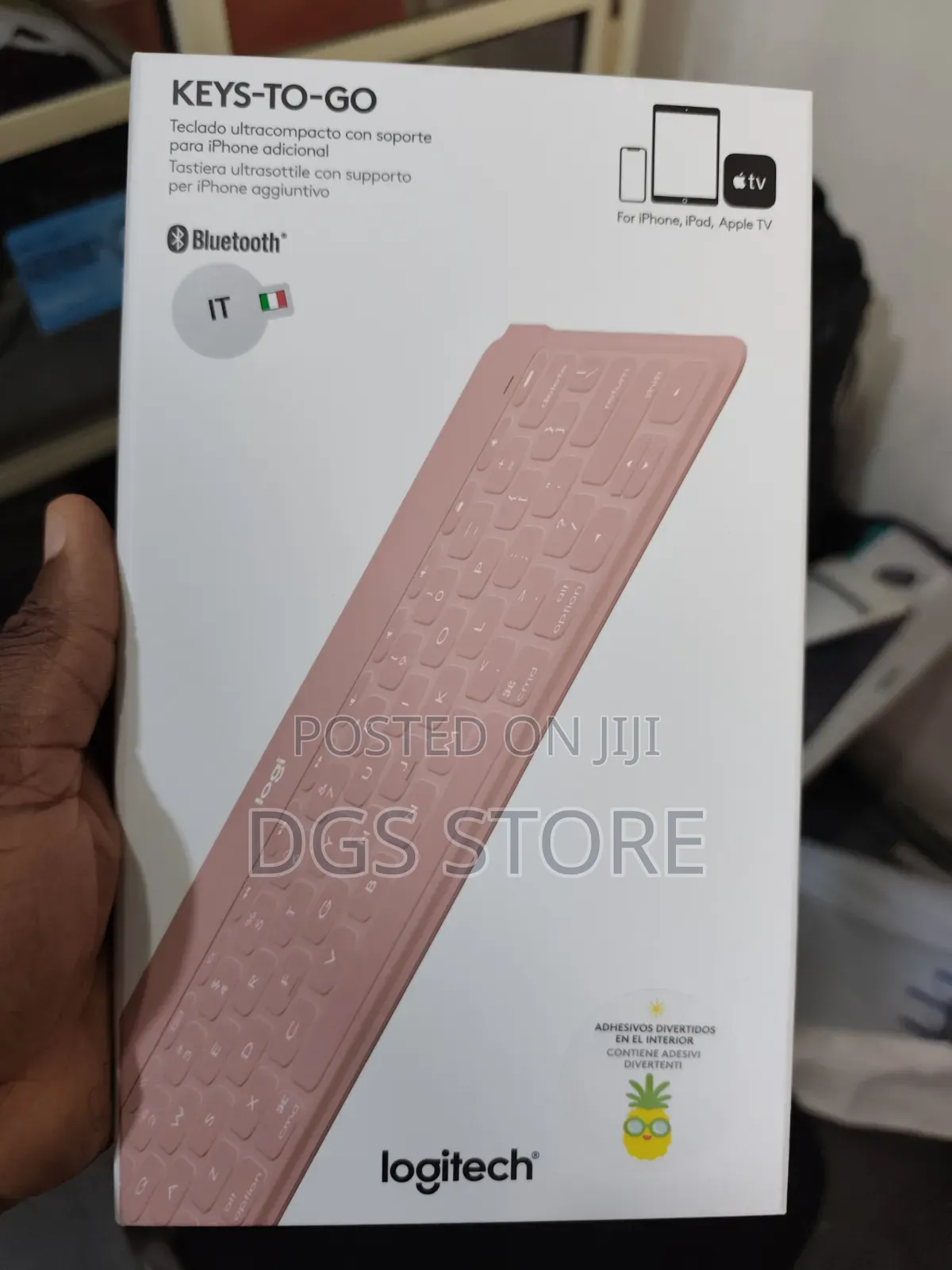 Logitech Key to Go Bluetooth for iPhone, iPad,Apple TV
